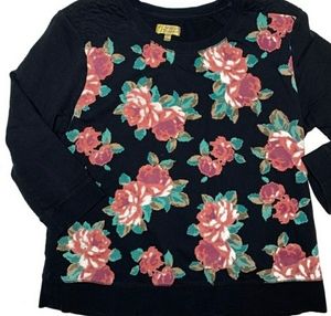 Princess Vera Wang floral sweater